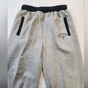 NWT Title Boxing Men's Gray Sweatpants Jogger, Size Xlarge